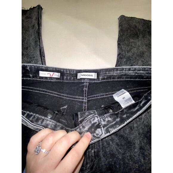 NWT Womens Stevie High Rise Cropped Straight Leg Jean Size 30 - Picture 5 of 8